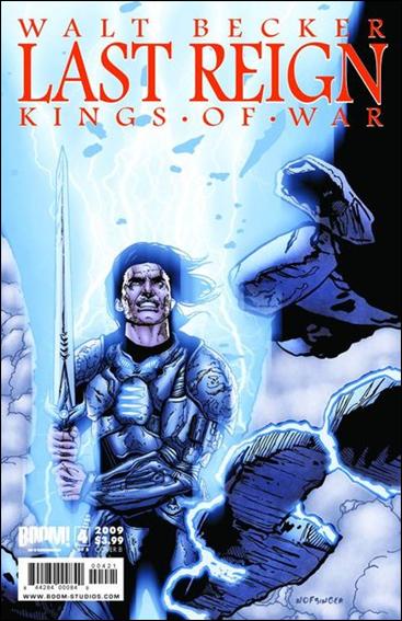 Last Reign issue 4-B John Nofsinger Cover