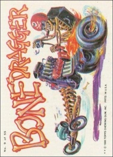 Weird Wheels (Base Set) card 9 Bone Dragger