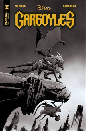 Gargoyles (2022) issue 5-Y Jae Lee Line Art FOC 1:10 Cover