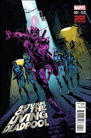 Return of the Living Deadpool issue 1-B Ryan Stegman 1:25 Cover