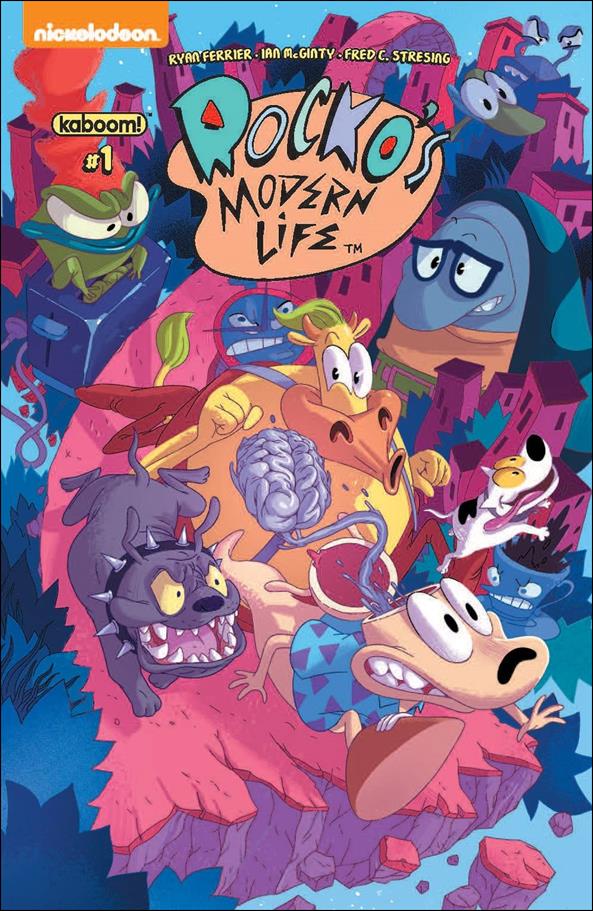 Rocko's Modern Life (2017) issue 1 Jorge Monlongo Cover