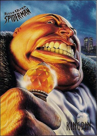Fleer Ultra Spider-Man (Base Set) card 33 Kingpin