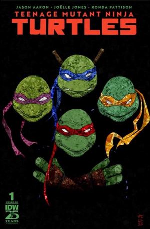 Teenage Mutant Ninja Turtles (2024) issue 1-Q Kyle Willis Queen Mosaic Retailer Exclusive Cover