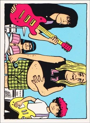 Love & Rockets (Base Set) card 32 Love & Rockets - The Band