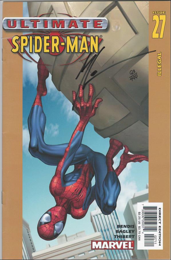 Ultimate Spider-Man (2000) issue 27-B DF Signed by Art Thibert 1/499