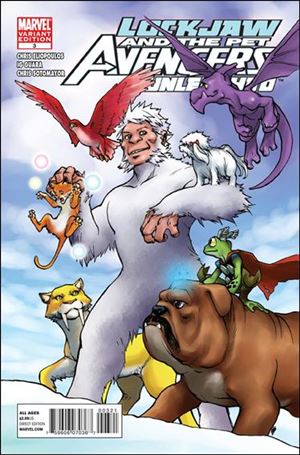 Lockjaw and the Pet Avengers Unleashed issue 3-B Takeshi Miyazawa Cover