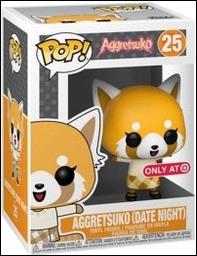POP! Sanrio figure 25 Aggretsuko (Date Night) Target Exclusive