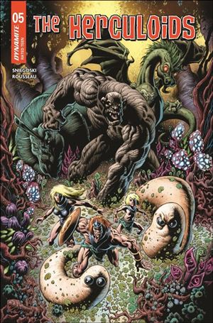 Herculoids (2025) issue 5-D Kyle Hotz Cover