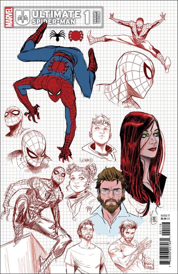Ultimate Spider-Man (2024) issue 1-L Marco Checchetto 1:10 Design Cover