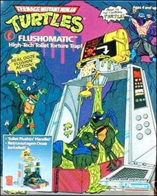 Teenage Mutant Ninja Turtles (1988) Vehicles and Playsets figure 8 Flushomatic
