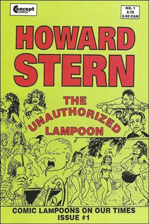 Unauthorized Lampoon of Howard Stern Cover Image 1