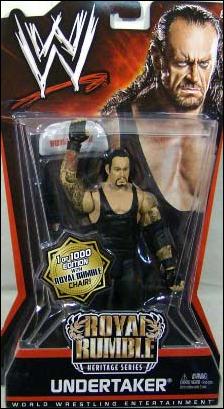 WWE: Royal Rumble Heritage (Series 1) figure 6-B Undertaker w/Chair 1/1000