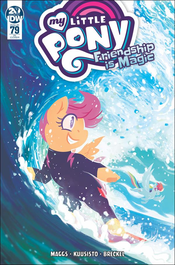 My Little Pony: Friendship is Magic issue 79-C Justyna "JustaSuta" Babinska 1:10 Cover