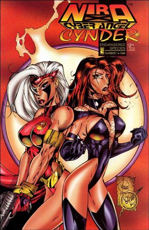 Nira X: Cyberangel—Cynder: Endangered Species Cover Image 1
