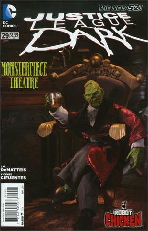 Justice League Dark (2011) issue 29-B RC Stoodios 1:25 Robot Chicken Cover