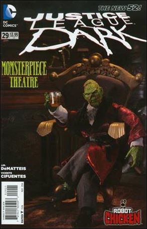 Justice League Dark (2011) issue 29-B RC Stoodios 1:25 Robot Chicken Cover