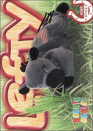 Beanie Babies Series 4 (Base Set) card 205 Lefty