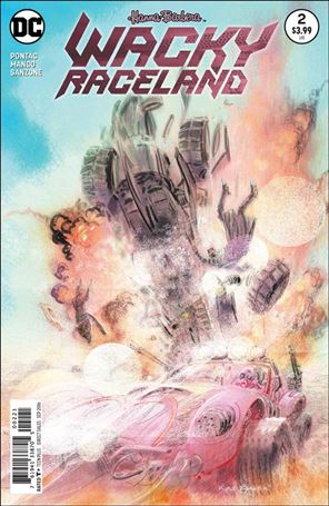 Wacky Raceland issue 2-B Kyle Baker Cover