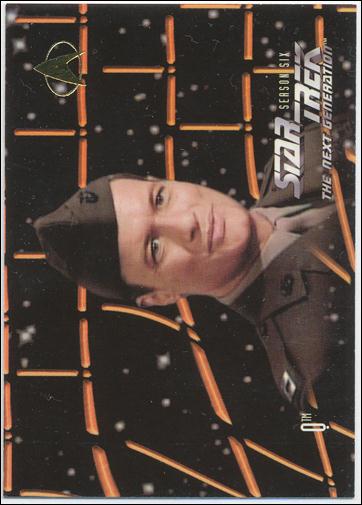Star Trek: The Next Generation - The Episode Collection Season Six (Base Set) card 628 Q
