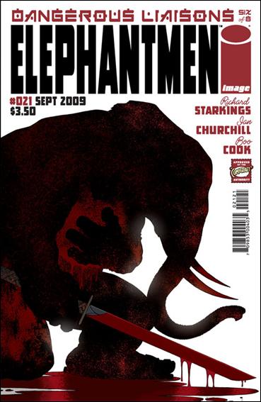 Elephantmen issue 21-B Ian Churchill Cover
