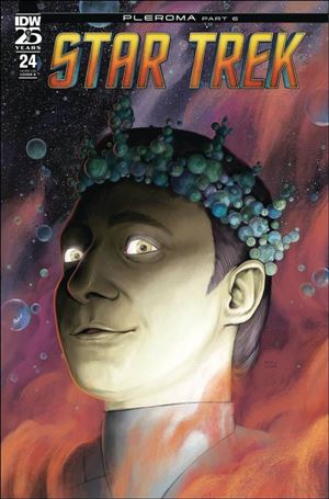 Star Trek (2022) issue 24-B Malachi Ward Cover