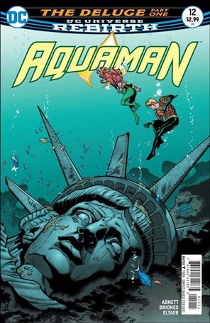 Aquaman (2016) issue 12 Brad Walker Cover