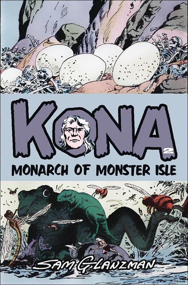 Kona: Monarch of Monster Isle issue 2 Sam Glanzman Cover