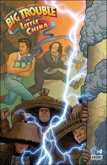 Big Trouble in Little China issue 4-B Joe Quinones Cover