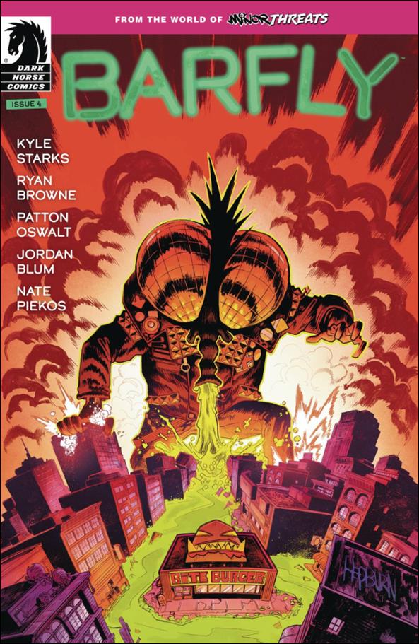 From the World of Minor Threats: Barfly issue 4-C Scott Hepburn Foil Cover