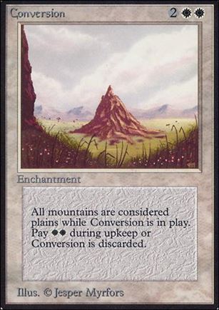 Magic the Gathering: Limited Edition Alpha (Base Set) card 15 Conversion