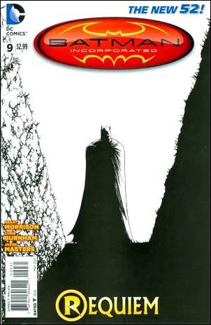 Batman Incorporated (2012) issue 9-E 1:100 Black and White Cover