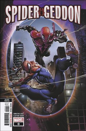 Spider-Geddon issue 0-F Clayton Crain Cover (2nd Printing)