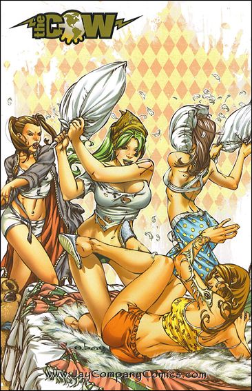 Witchblade (1995) issue 89-E Jay Company "e.Bas" Pajama Party Cover 1/250