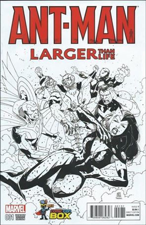 Ant-Man: Larger Than Life issue 1-D Khoi Pham ComicConBox.com Sketch Cover