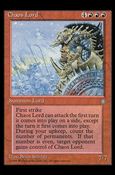 Magic the Gathering: Ice Age (Base Set) card 178 Chaos Lord