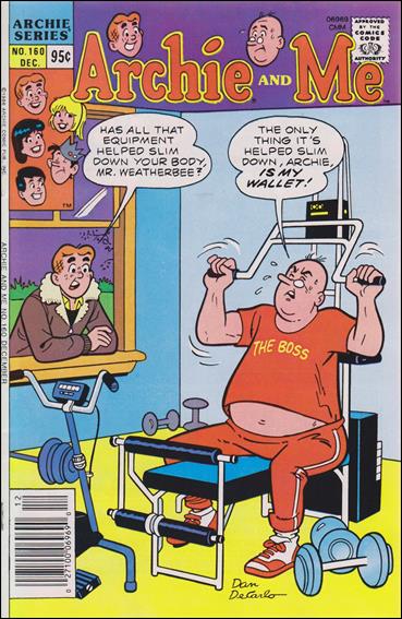 Archie and Me issue 160-B Canadian Price Cover