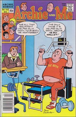 Archie and Me issue 160-B Canadian Price Cover
