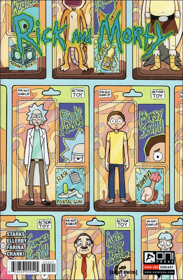 Rick and Morty (2015) issue 24-B Sfe R Monster Cover