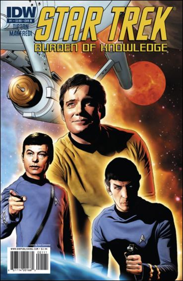 Star Trek: Burden of Knowledge issue 1-B Joe Corroney Cover