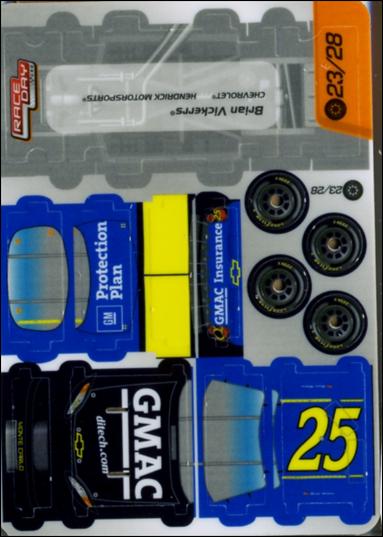 NASCAR Race Day 2005 (Base Set) card 23.2 Brian Vickers