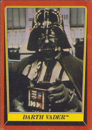 Star Wars: Return of the Jedi: Series 1 (Base Set) card 3 Darth Vader