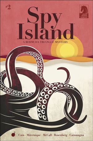 Spy Island issue 2-B Lia Miternique "Tentacles" Cover