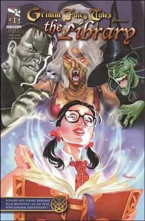 Grimm Fairy Tales Presents The Library issue 1-B Joe Pekar Cover