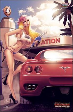 Grimm Fairy Tales Presents Wonderland: Down the Rabbit Hole issue 1-F Elias Chatzoudis Heroes Con Blond Cover 1/250