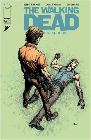Walking Dead Deluxe issue 36 David Finch Cover