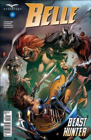 Belle: Beast Hunter issue 4-B Bong Dazo Cover