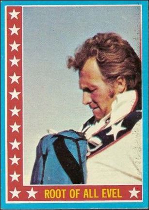Evel Knievel (Base Set) card 45 Root of All Evel