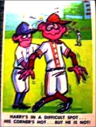 Baseball Weird-Ohs (Base Set) card 46 Hot Corner Harry
