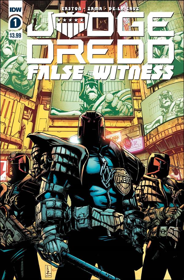 Judge Dredd: False Witness issue 1 Kei Zama Cover