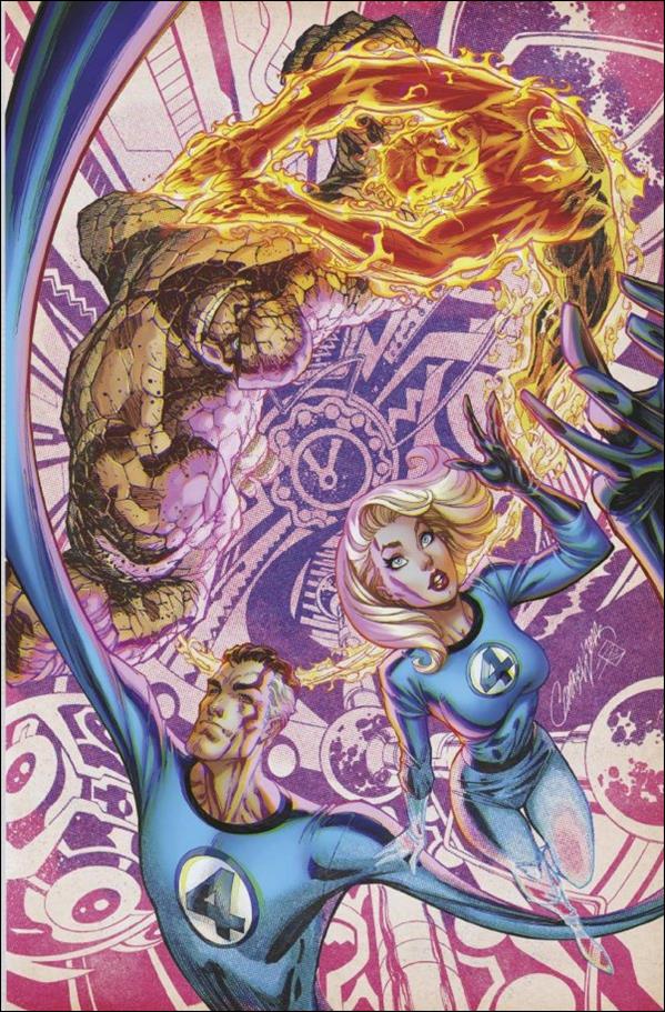 Fantastic Four (2022) issue 1-L J. Scott Campbell 1:100 Virgin Anniversary Cover